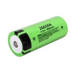 Акумулятор 26650 VariCore Li-ion 5000 mAh 3/7V (26650A) JT 20A високотоковий Зелений L719435 фото