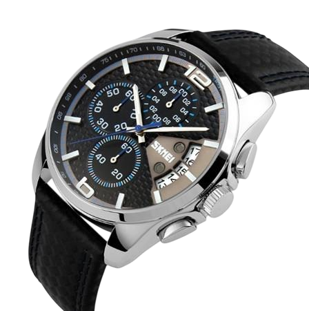 Чоловічий наручний годинник Skmei 9106 Spider blue L910680 фото