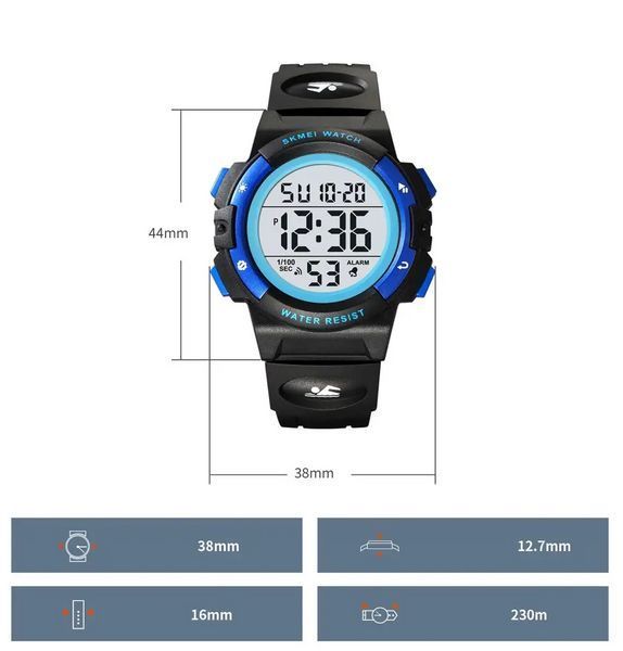 Дитячий наручний годинник для хлопчиків Skmei 2236 kids Diy L703171 фото