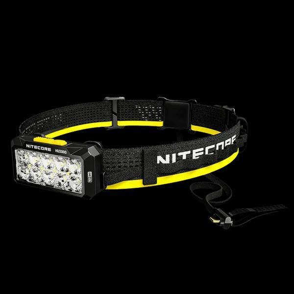 Налобний ліхтар Nitecore HU2000 Type-C 2000лм 160м білий + червоне світло (10 режимів) L712604 фото