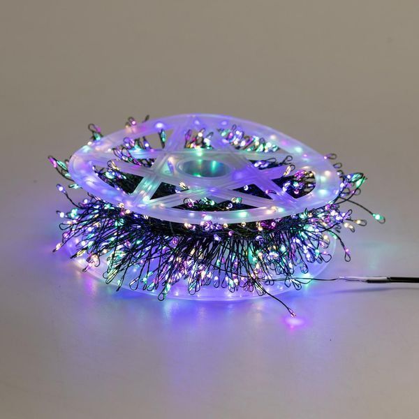 Гірлянда-нитка Роса Хвойна лапа 640 LED 30 метрів, мультиколор D1750ML фото