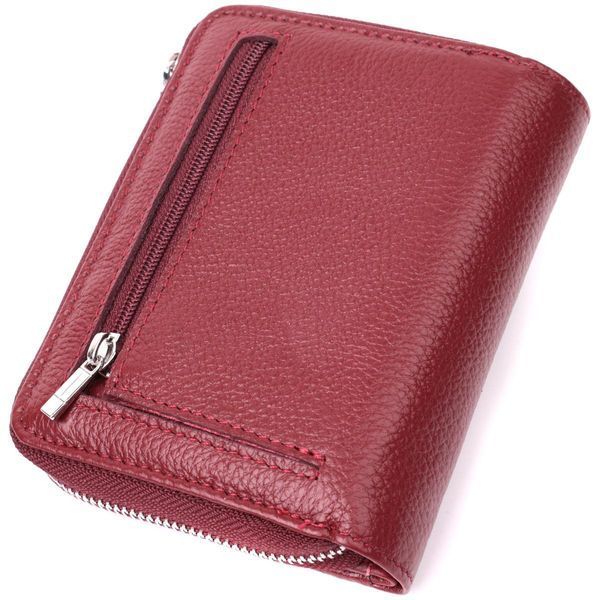 Жіночий гаманець середнього розміру з натуральної шкіри ST Leather 22551 Бордовий b22551 фото