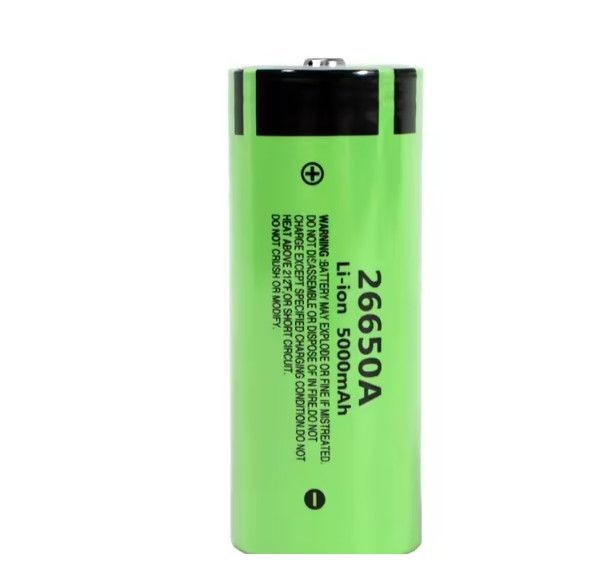 Акумулятор 26650 VariCore Li-ion 5000 mAh 3/7V (26650A) JT 20A високотоковий Зелений L719435 фото