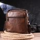 Удобная мужская сумка через плечо из натуральной кожи Vintage 21480 Светло-коричневый b21480 фото 8