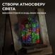 Гирлянда светодиодная конский хвост 2 метра 200LED Роса 10 нитей Цветная 173309ML фото 5