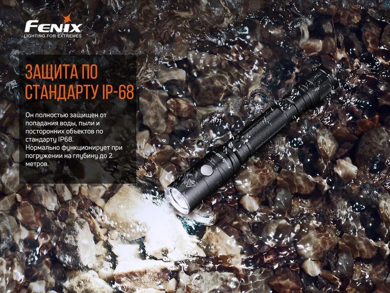 Портативный ручной фонарик Fenix LD22 V2.0 800лм Type-C (Черный) L703347 фото
