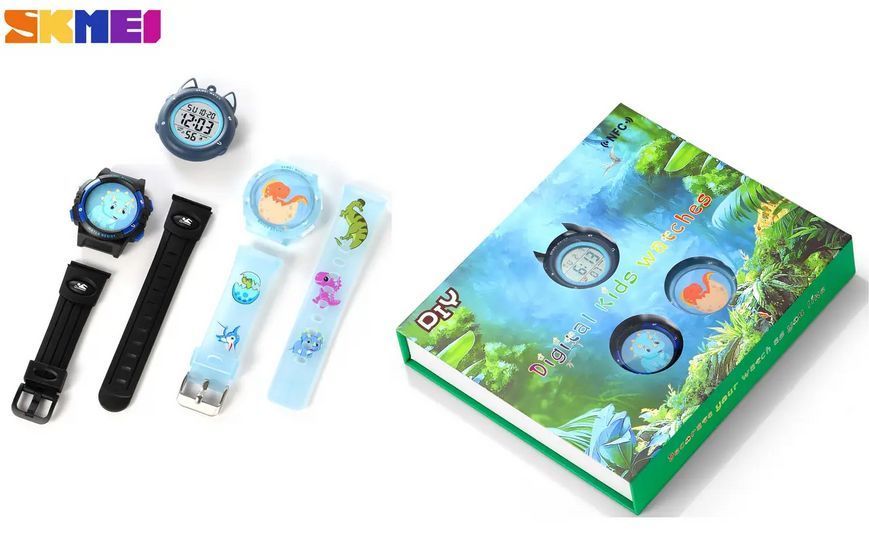Дитячий наручний годинник для хлопчиків Skmei 2236 kids Diy L703171 фото