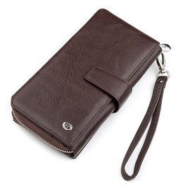 Кошелек женский ST Leather 18457 из натуральной кожи Коричневый b18457 фото