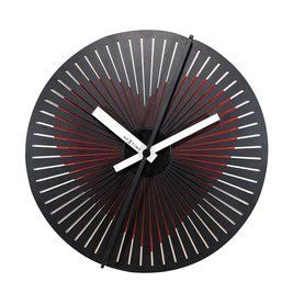 Годинник настінний "Motion Clock Heart" динамічний малюнок &Oslash;30 см L3124 фото