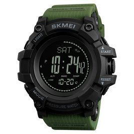 Розумний годинник Skmei Processor з крокоміром і барометром Зелений L135803 фото