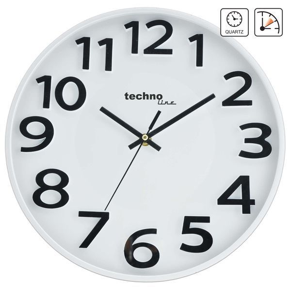 Годинник настінний стрілочний Technoline WT4100 Білий DDAS301205 фото