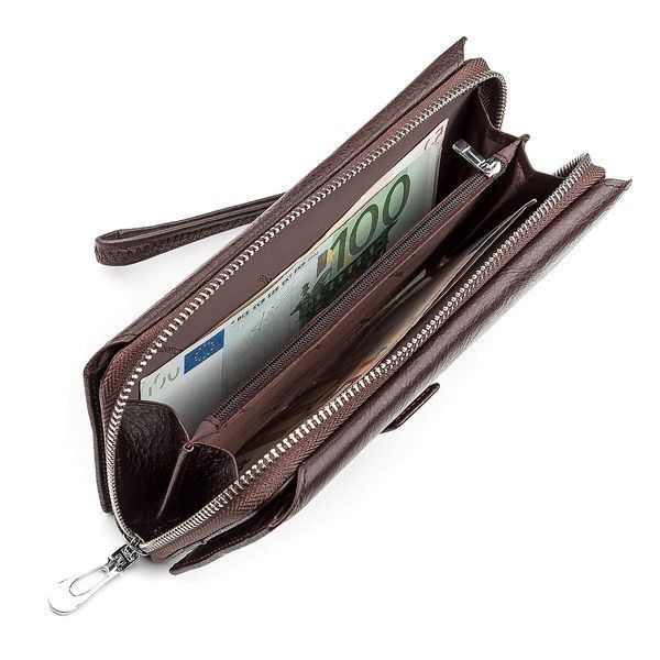 Кошелек женский ST Leather 18457 из натуральной кожи Коричневый b18457 фото