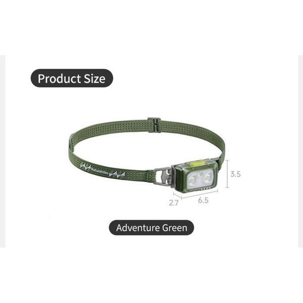 Фонарь налобный Naturehike CNK2550ZM011 (Зеленый) L718932 фото