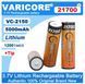 Аккумулятор 21700 VariCore VC-2150 5000mAh 3.7V JT заостренный наконечник 25A L719434 фото 6