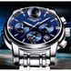 Чоловічий наручний кварцовий годинник Guanquin Liberty L880220 фото 5