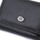 Небольшое женское портмоне с монетницей из натуральной кожи ST Leather 22730 Черный b22730 фото 5