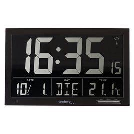 Годинник настінний прямокутний Technoline WS8007 Black DDAS301207 фото
