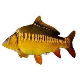 Детская мягкая игрушка "Зеркальный карп" размер 50 см RT-CARP-M фото