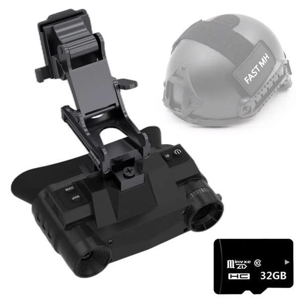 Прилад нічного бачення NVG G1 + кріплення на шолом Bracket + кріплення на голову (940nm) L1451810 фото