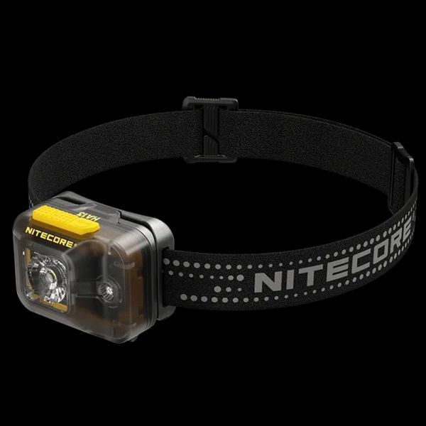 Налобний ліхтар Nitecore HA13 з білим та червоним світлом 350лм 3xAAA USB-C (7 режимів) L712587 фото