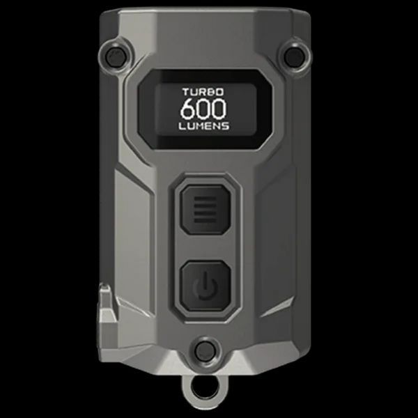 Фонарь брелок Nitecore TINI 3 2xNiteLab UHE LED 600 лм USB-C (5 режимов) Серый L718287 фото