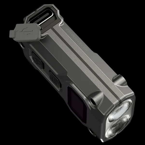 Фонарь брелок Nitecore TINI 3 2xNiteLab UHE LED 600 лм USB-C (5 режимов) Серый L718287 фото