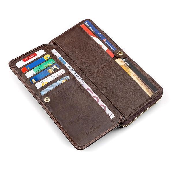 Кошелек женский ST Leather 18438 многофункциональный Коричневый b18438 фото