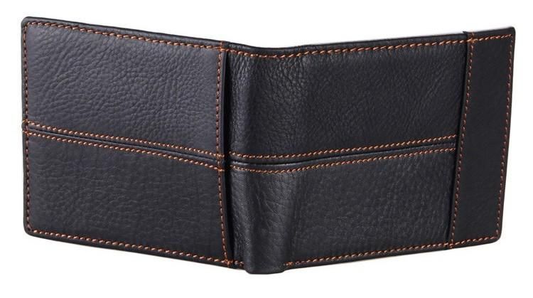 Гаманець чоловічий Vintage 14227 шкіряний Чорний b14227 фото