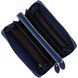 Женский кошелек-клатч с двумя отделениями на молниях ST Leather 19431 Синий b19431 фото 4