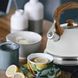 Чайник Kamille Whistling Kettle White 2.7л з нержавіючої сталі зі свистком KM-1098-WH фото 4
