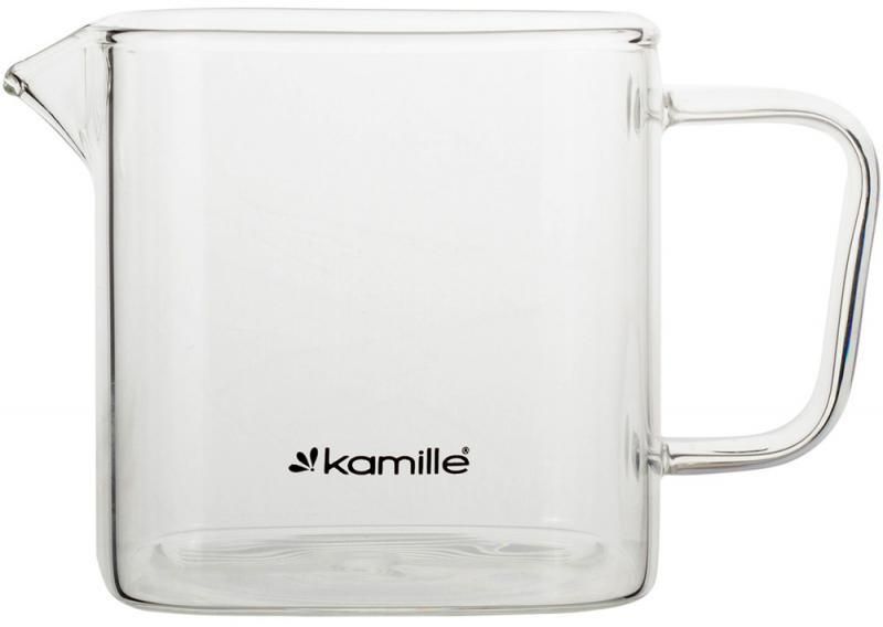 Чайник стеклянный заварочный Kamille 1000 мл со съемным ситечком KM-0777M фото