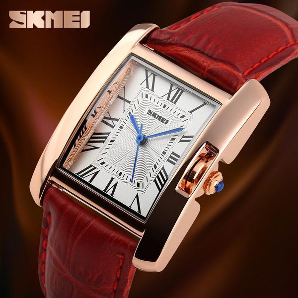 Жіночий годинник Skmei 1085 Spring червоний L108566 фото