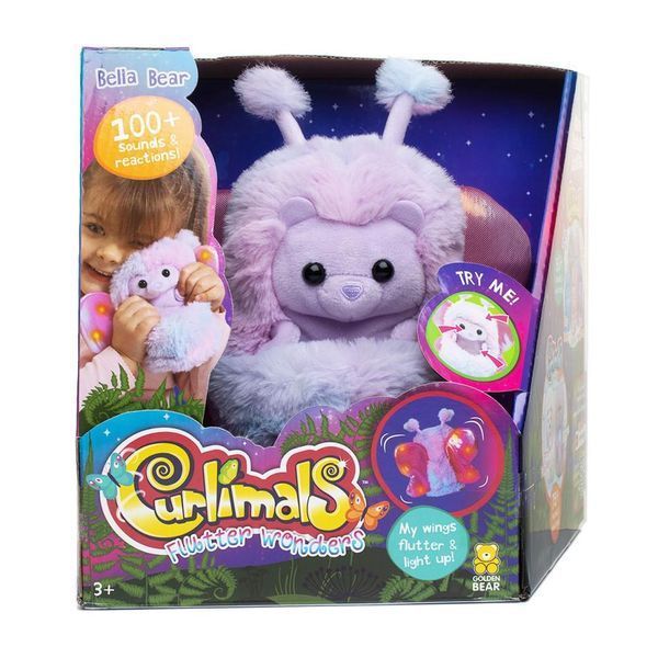 Интерактивная игрушка Медведица Белла Curlimals серии &laquo;Flutter Wonders&raquo; RT-3729 фото