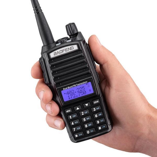 Портативная рация Baofeng UV-82 5W Li-ion UHF/VHF (Черный) L820824 фото