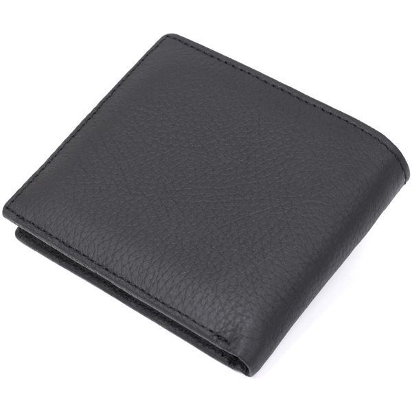 Чоловічий купюрник ST Leather 18305 (ST159) шкіряний Чорний b18305 фото