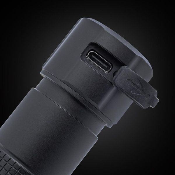 Фонарь тактический Mactronic Black Eye X52 (5200 Lm) Programmable Rechargeable Type-C (THH0080) DDAS303955 фото