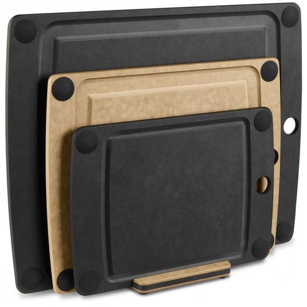 Підставка для 3 дощок Epicurean Cutting Boards (127 x 102 x 12мм) Коричнева L703951 фото