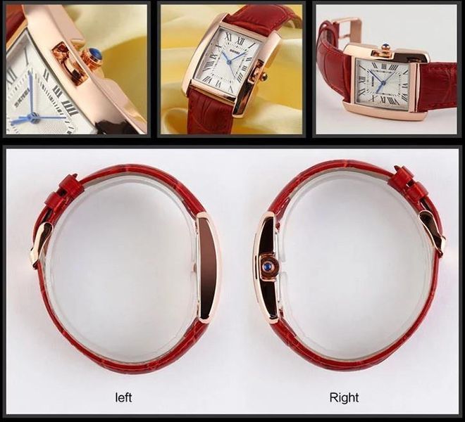 Жіночий годинник Skmei 1085 Spring червоний L108566 фото