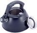 Чайник Kamille Whistling Kettle Thermo 3л из нержавеющей стали со свистком и термометром, черный KM-1077A фото 3