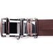 Ремень-автомат CROCODILE LEATHER 18240 из натуральной кожи крокодила Коричневый b18240 фото 8