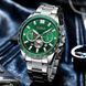 Водостійкий кварцовий наручний годинник Curren Diablo silver L24132 фото 4