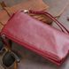 Кошелек-клатч из кожи с карманом для мобильного ST Leather 19311 Бордовый b19311 фото 7