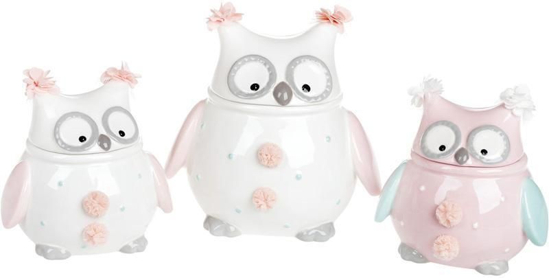 Банка "Owl Family" 800 мл с керамической крышкой BD-834-839 фото