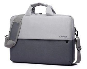 Сумка для ноутбука Zunwei Y09 15,6" серая L15609 фото