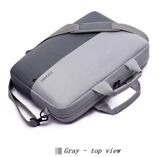 Сумка для ноутбука Zunwei Y09 15,6" сіра L15609 фото
