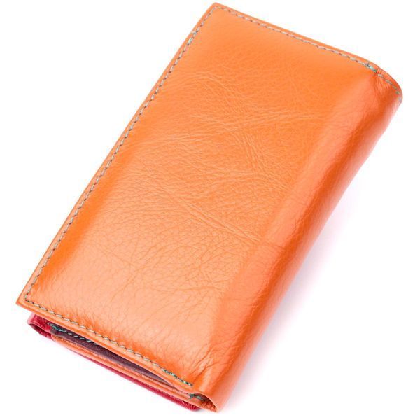 Кожаный кошелек в три сложения для женщин ST Leather 19442 Разноцветный b19442 фото