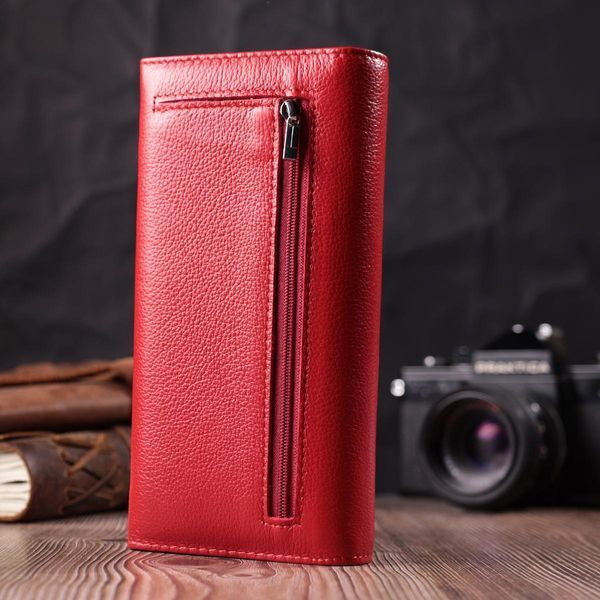 Жіночий гаманець з натуральної шкіри ST Leather 22524 Червоний b22524 фото