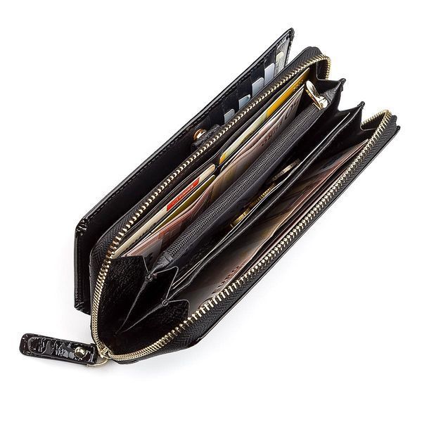 Кошелек женский ST Leather 18437 натуральная кожа Черный b18437 фото