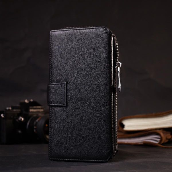 Кошелек-клатч унисекс из натуральной кожи ST Leather 19432 Черный b19432 фото