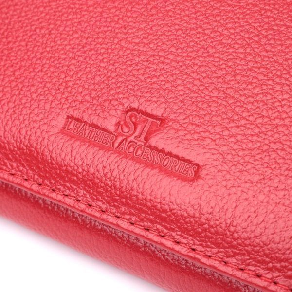 Жіночий гаманець з натуральної шкіри ST Leather 22524 Червоний b22524 фото